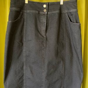 Jean Skirt from Universal Standard, Size S (14-16)